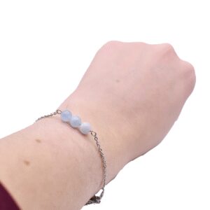 Bracelet chaîne avec aigle marine