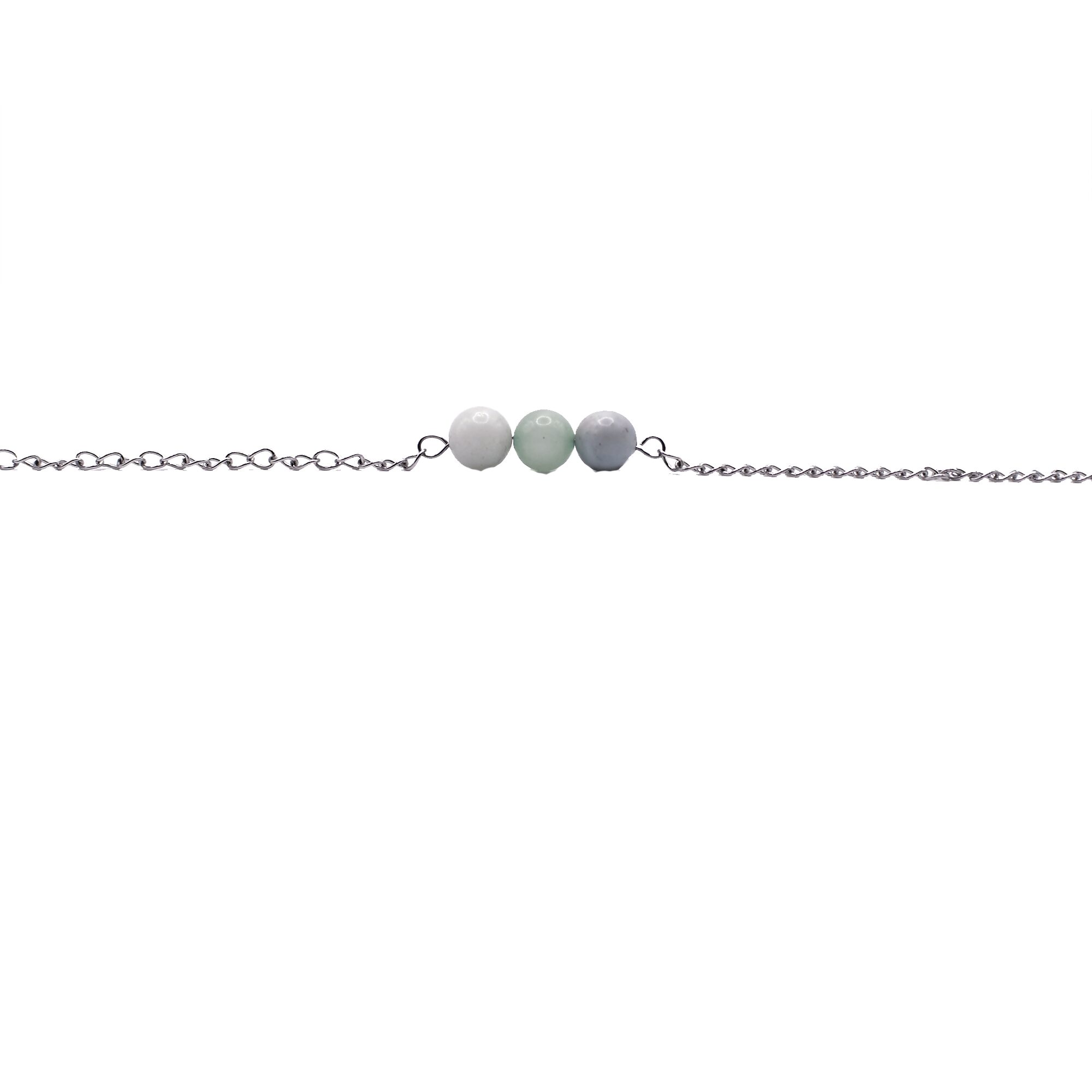 Bracelet chaîne avec amazonite – Image 2