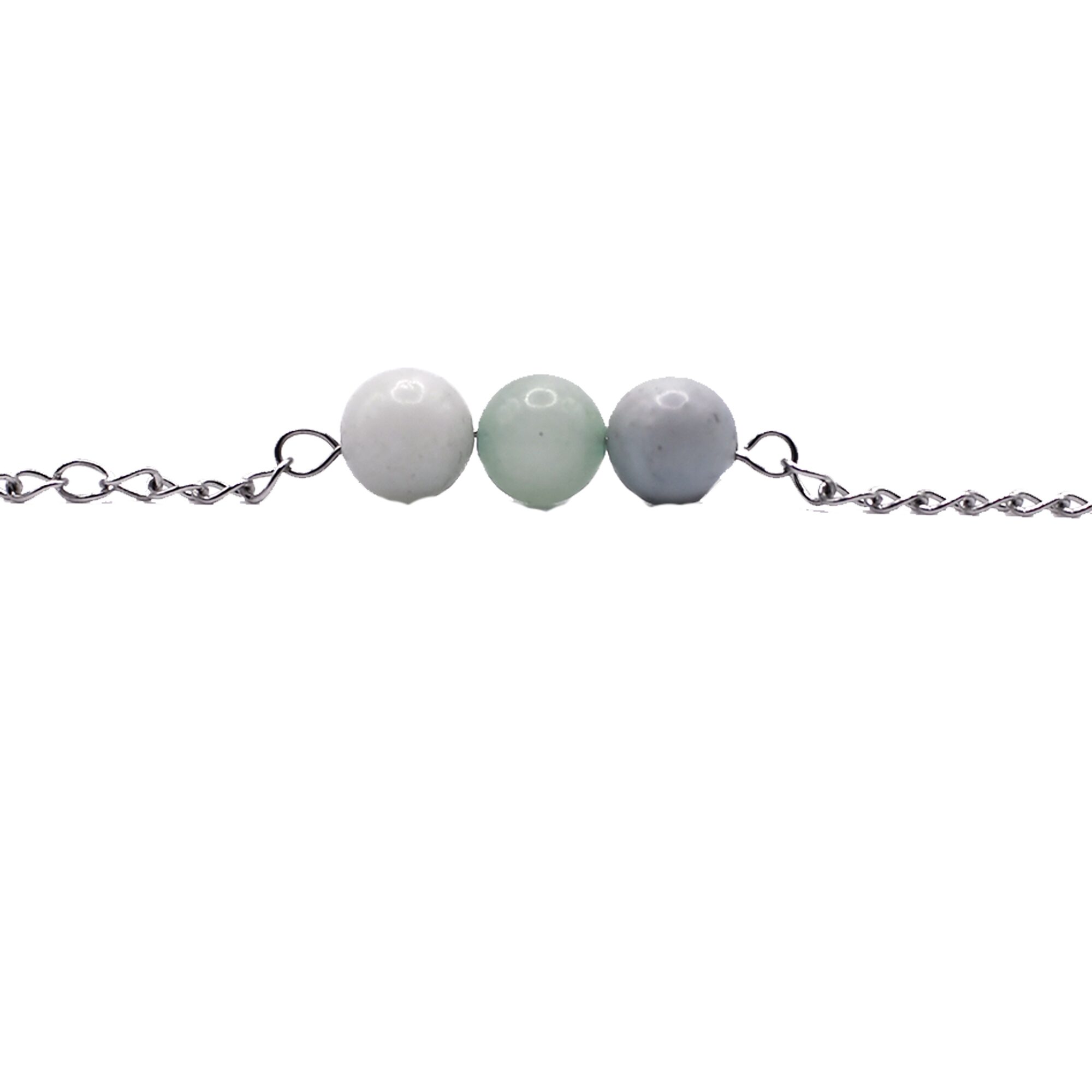 Bracelet chaîne avec amazonite – Image 3